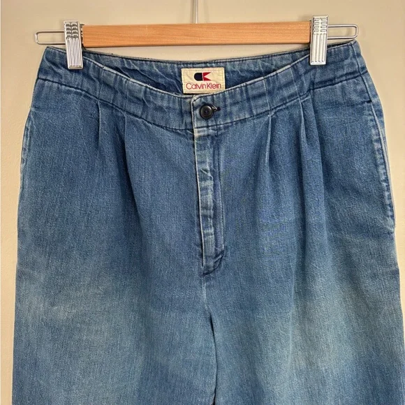 1970’s Calvin Klein Vintage Denim Trouser Jeans 29”W 27”L
